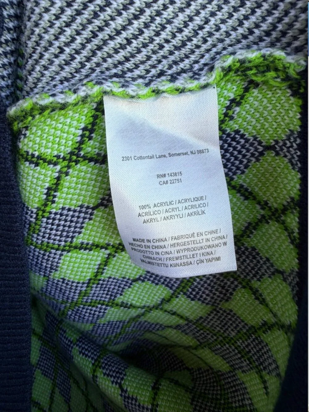 Seattle Seahawks Green & Navy Crewneck Sweater